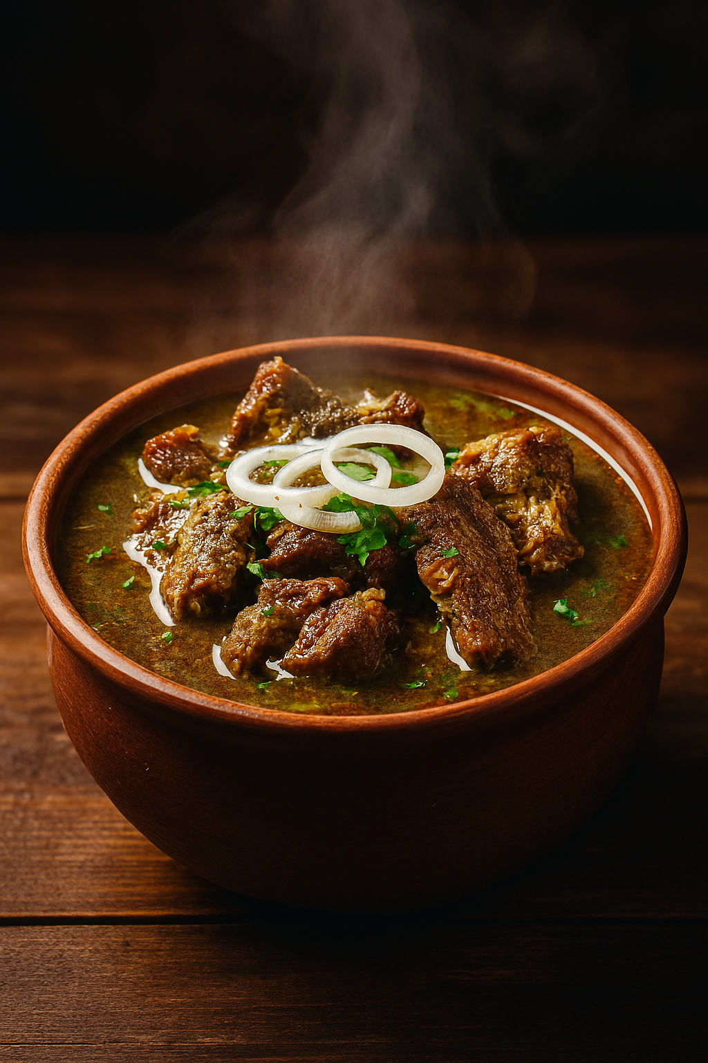 Goat meat pepper soup